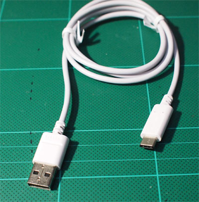 エレコム USB A - USB Cケーブル