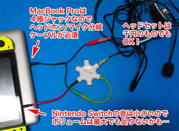 Nintendo Switch や Ps4 で Line Skype とゲームの音を聞くためのつなぎ方 サンデーゲーマーのブログwp