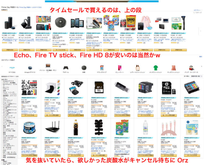 2018年プライムデー