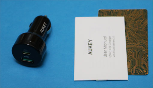 AUKEY-USBチャージャー