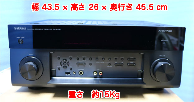 RX-A1080サイズ
