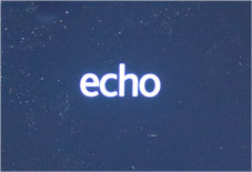 Echo Show のロゴがでる