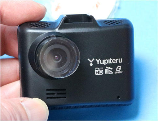 ユピテル WD300 カメラ側