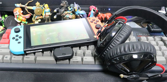 OneOdio A60とBT-TM700とNintendo Switch