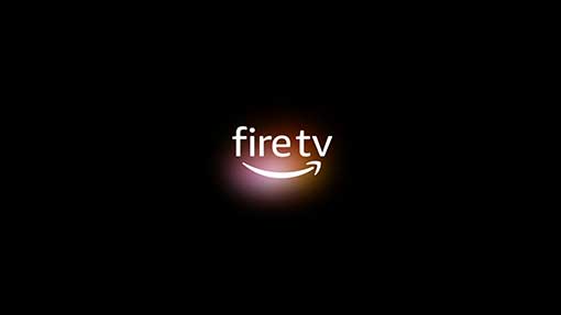 Fire TV stick 4K Max 起動画面 Fire TV のロゴ
