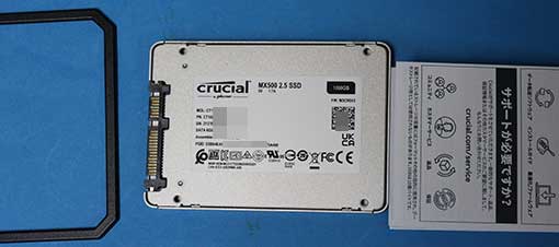 Crucial SSD MX500シリーズ 1TB CT1000MX500SSD1/JP