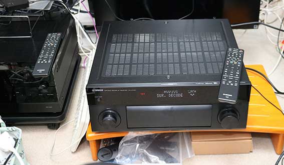 オーディオ機器 アンプ AVアンプ YAMAHA RX-A1080 AVレシーバー レビュー。PS5、PS4、Nintendo 
