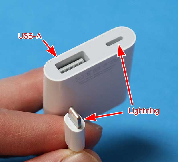 Lightning to USB 3 Camera Adaptor