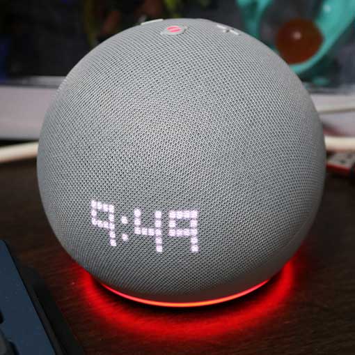 Echo Dot 第5世代 with clock ミュートボタン