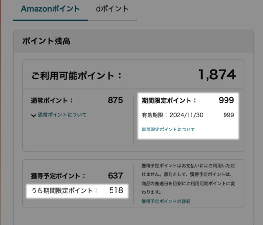 Amazonポイント