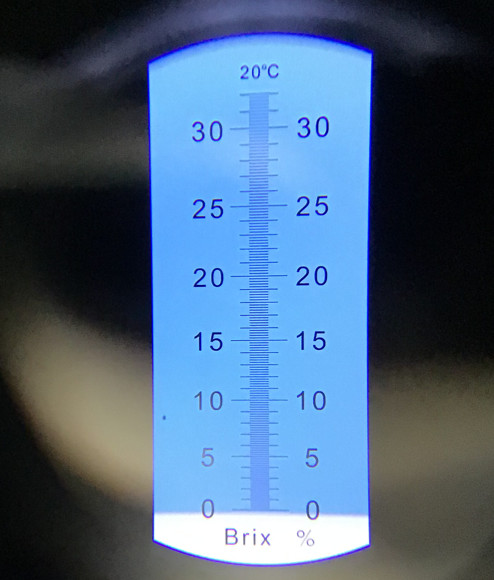 光学屈折式糖度計
