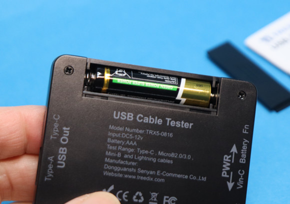 USB Cable Tester TRX5-0816 TREEDIX