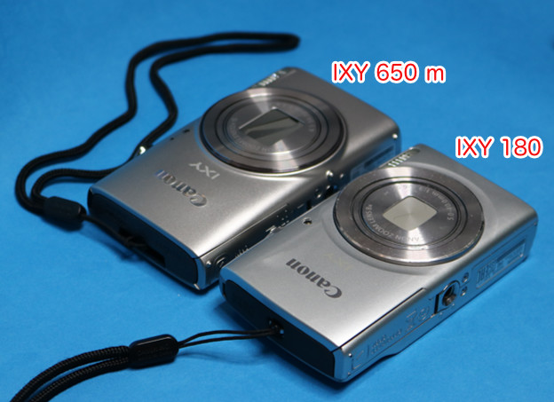 IXY 180 と IXY 650 m