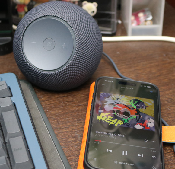 Echo Dot Max と iPhone 17を Bluetoothでつなぐ