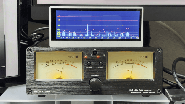 Douk Audio TX7とVU3 gif